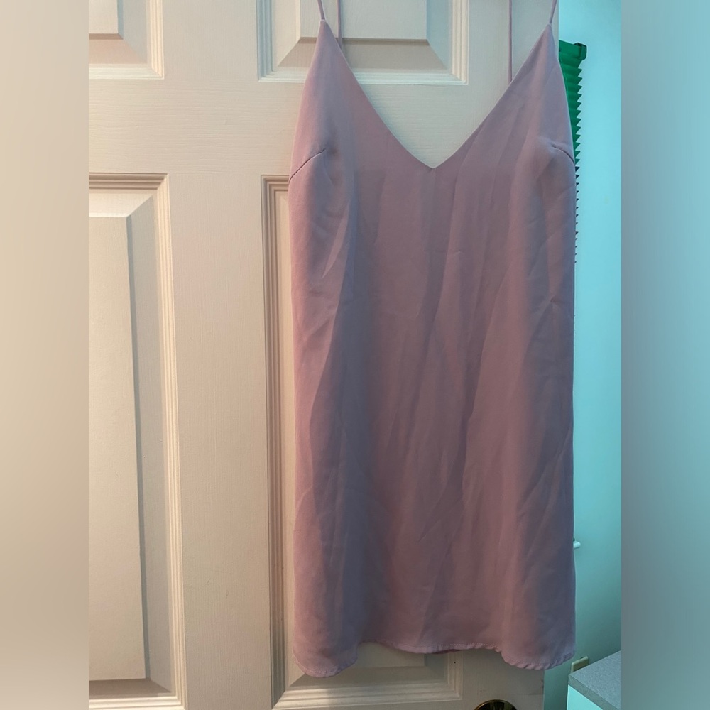 Amal Backless Cami Dress in Lavender - Picture 7 of 10